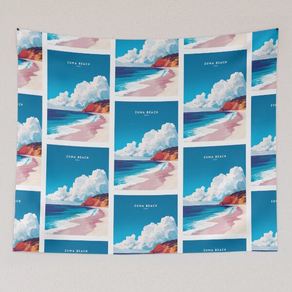 Item preview, Zuma Beach Serenity: USA designed and sold by NeuralVibe.