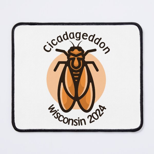 Item preview, Cicadageddon Wisconsin 2024 designed and sold by EmeraldeaArt.