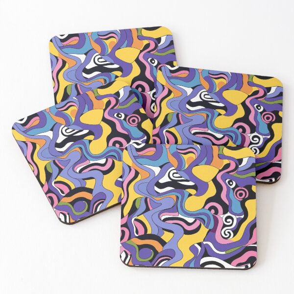 Item preview, Abstract Whirls in a Psychedelic Dream designed and sold by palmyst.
