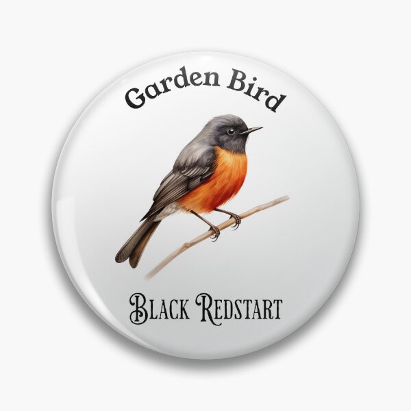 Item preview, Garden Bird Black Redstart  designed and sold by DavidBriot.