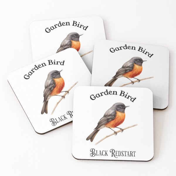 Item preview, Garden Bird Black Redstart  designed and sold by DavidBriot.