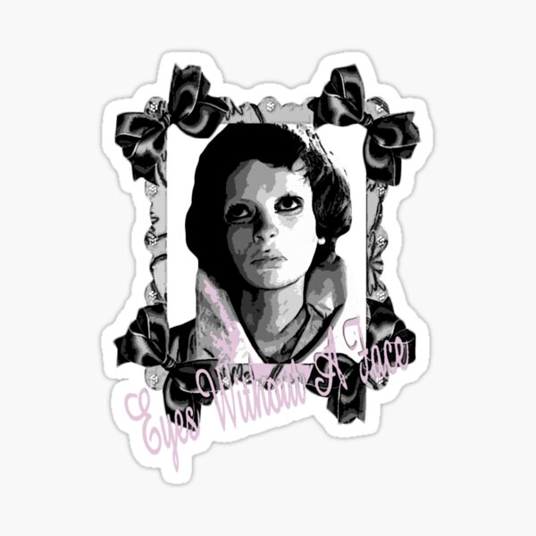 "Eyes Without a Face" Sticker by kawaiikastle Redbubble