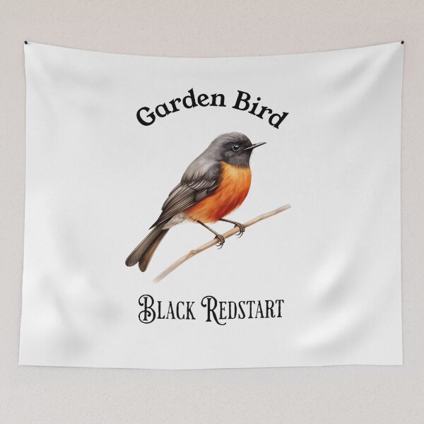Item preview, Garden Bird Black Redstart  designed and sold by DavidBriot.