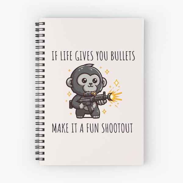 Item preview, Machine Gun Monkey designed and sold by LemuellTrends.