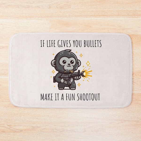 Item preview, Machine Gun Monkey designed and sold by LemuellTrends.