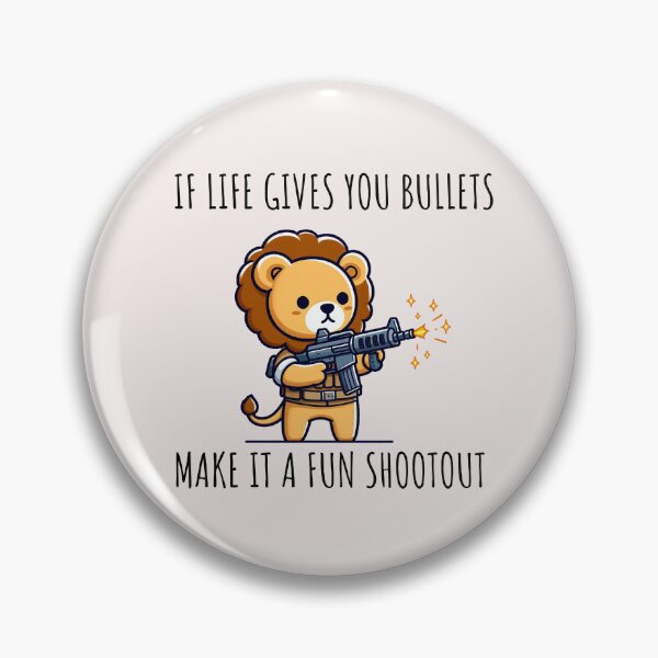 Item preview, Machine Gun Lion designed and sold by LemuellTrends.