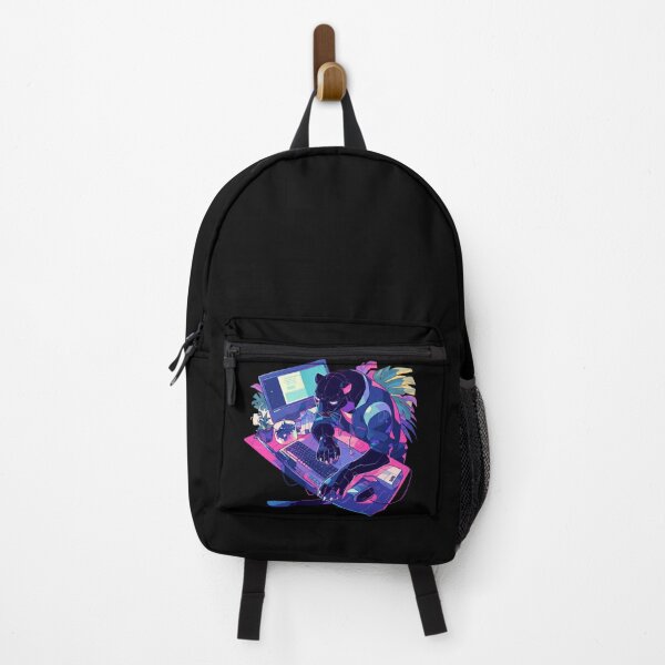 Item preview, Cyber Black Panther // Black Panther // Cool Animal // Cyber Animal // Future Animal Art // Animal Warrior // Animal Cute Art // Gaming Aesthetic stickers designed and sold by SMARTKIT DESIGNAGENCY.