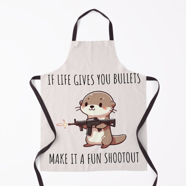 Item preview, Machine Gun Otter designed and sold by LemuellTrends.