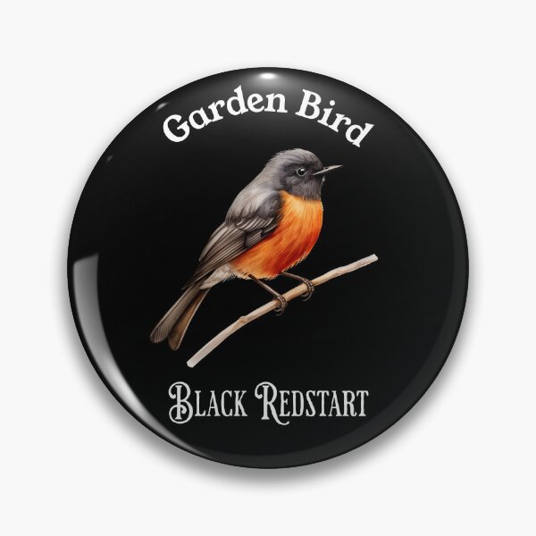 Item preview, Garden Bird Black Redstart  designed and sold by DavidBriot.