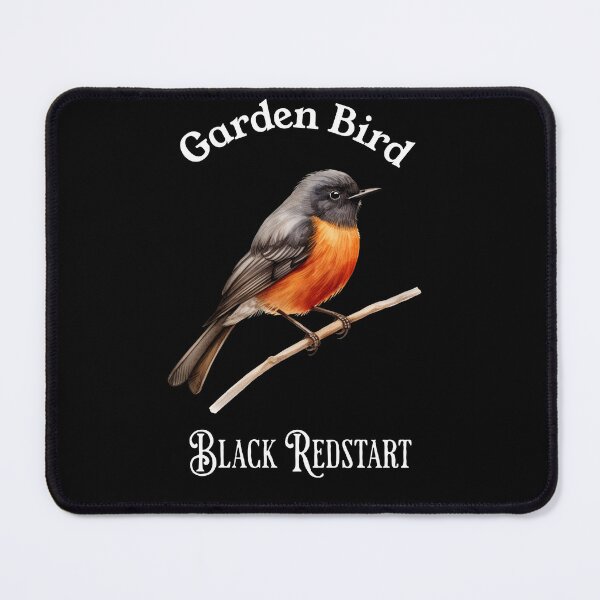 Item preview, Garden Bird Black Redstart designed and sold by DavidBriot.