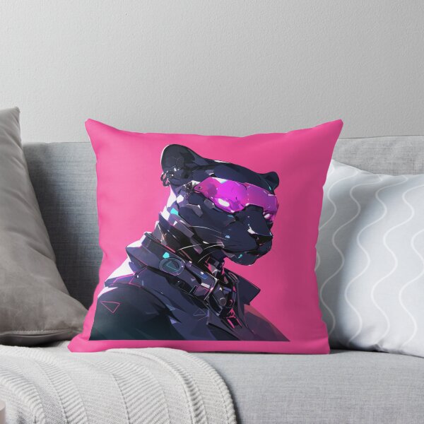 Item preview, Cyber Black Panther // Black Panther // Cool Animal // Cyber Animal // Future Animal Art // Animal Warrior // Animal Cute Art // Gaming Aesthetic stickers designed and sold by SMARTKIT  DESIGNAGENCY.