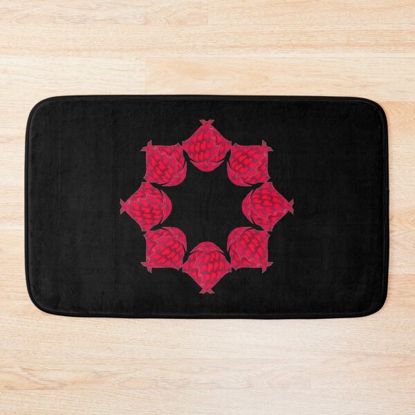 Item preview, red mandala designed and sold by Meo Design.