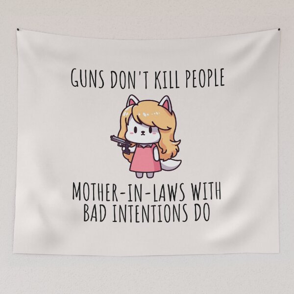 Item preview, Guns Dont Kill People Dog designed and sold by LemuellTrends.