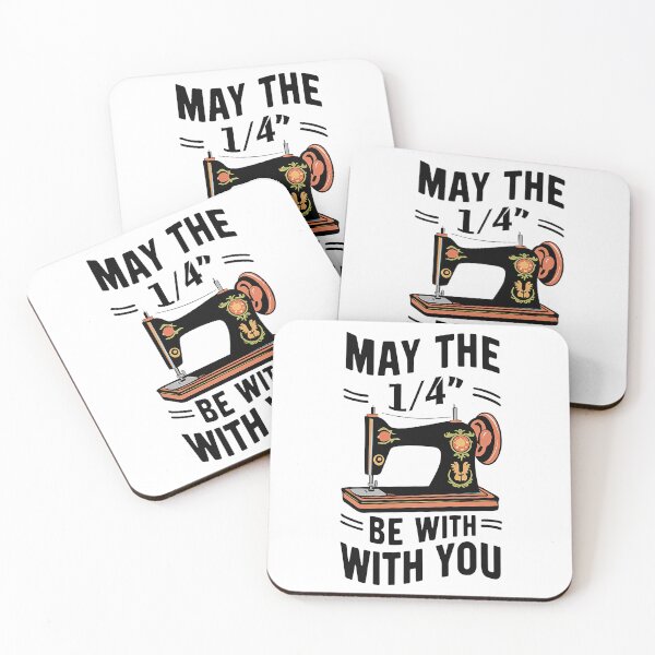 Item preview, Sewing may the 1/4" be with you designed and sold by smallcatvn.
