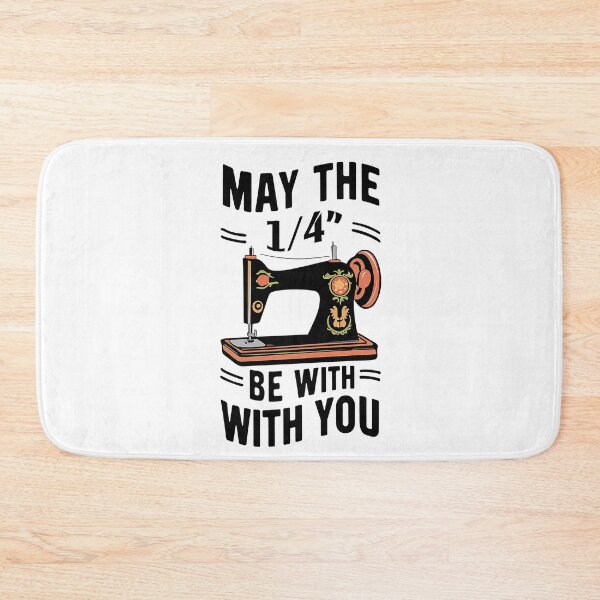 Item preview, Sewing may the 1/4" be with you designed and sold by smallcatvn.