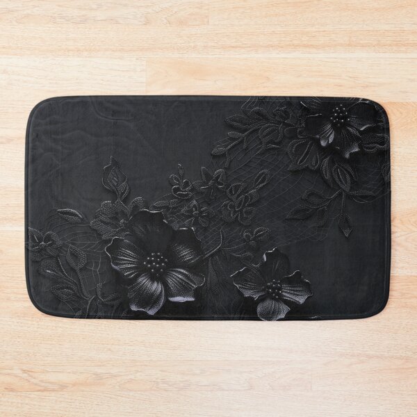 Item preview, Black texture with flowers and lace 3d effect designed and sold by Fantasyplus.