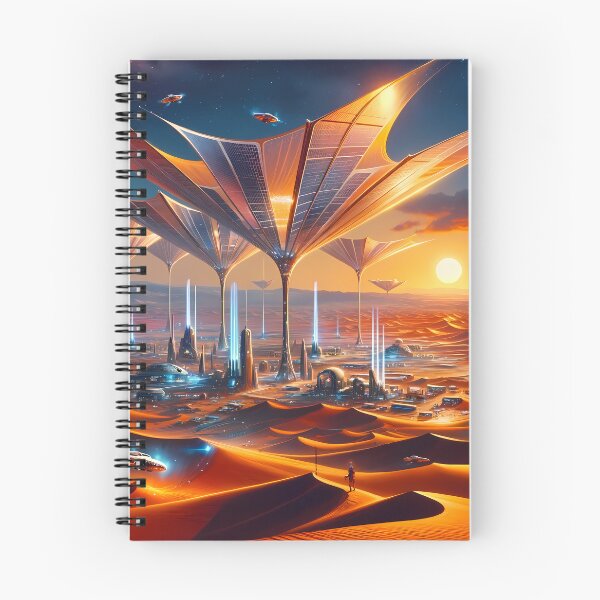 Item preview, Solar Sails of Solara Desert Planet designed and sold by LivingArtClips.