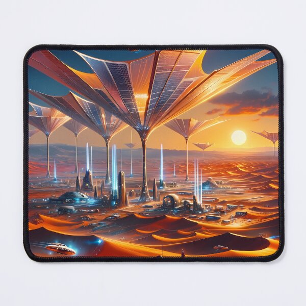 Item preview, Solar Sails of Solara Desert Planet designed and sold by LivingArtClips.