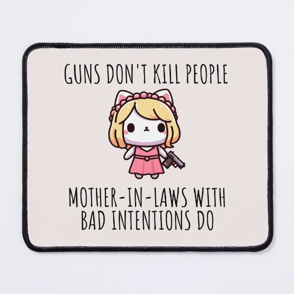Item preview, Guns Dont Kill People Cat designed and sold by LemuellTrends.