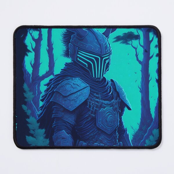 Item preview, Neon Blue Knight designed and sold by TondoMeander.