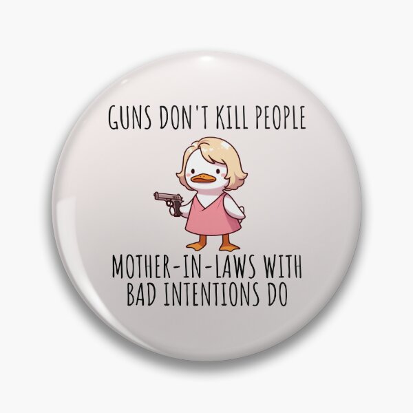Item preview, Guns Dont Kill People Duck designed and sold by LemuellTrends.