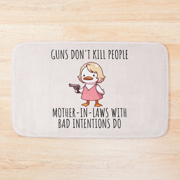 Item preview, Guns Dont Kill People Duck designed and sold by LemuellTrends.