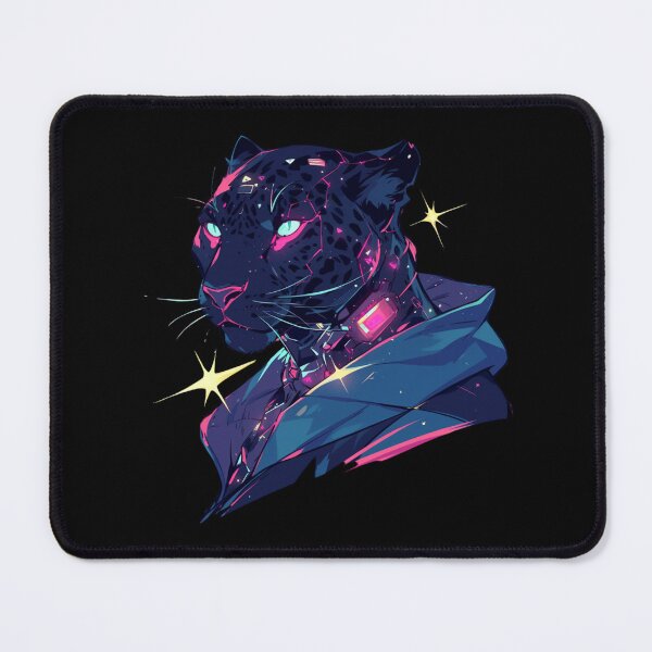 Item preview, Cyber Black Panther // Black Panther // Cool Animal // Cyber Animal // Future Animal Art // Animal Warrior // Animal Cute Art // Gaming Aesthetic stickers designed and sold by SMARTKIT DESIGNAGENCY.