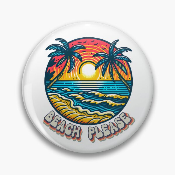 Item preview, beach please, beach puns, gift for beach lover designed and sold by Kondi-Art.