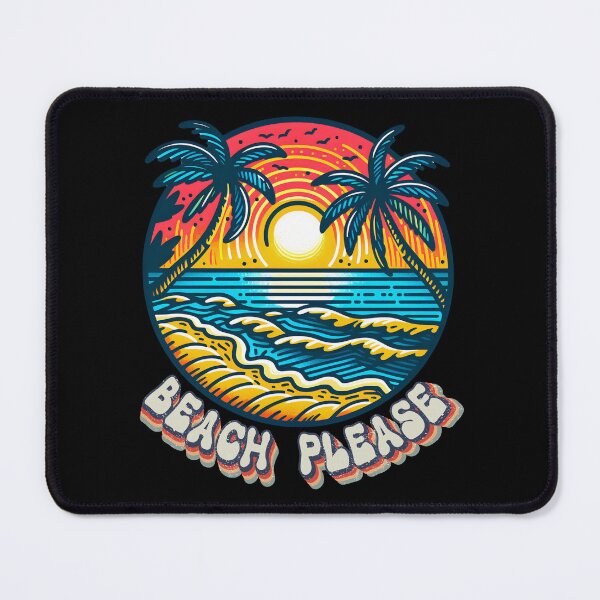 Item preview, beach please, beach puns, gift for beach lover designed and sold by Kondi-Art.