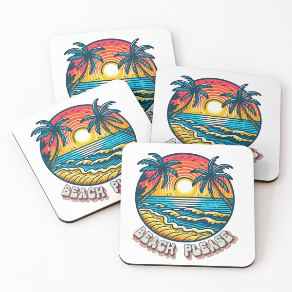 Item preview, beach please, beach puns, gift for beach lover designed and sold by Kondi-Art.