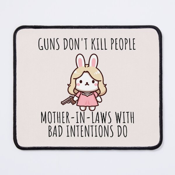 Item preview, Guns Dont Kill People Bunny designed and sold by LemuellTrends.