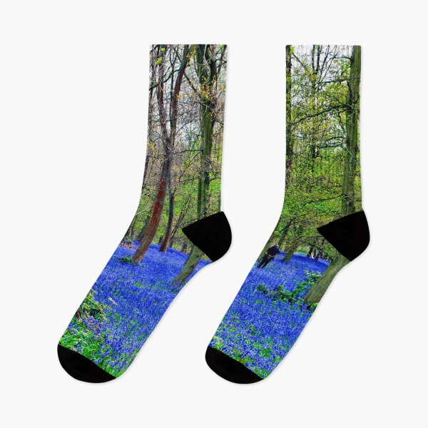 Item preview, Bluebell Woods Greys Court Oxfordshire England designed and sold by AndyEvansPhotos.
