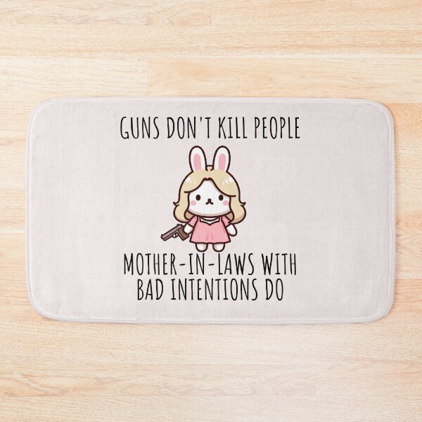 Item preview, Guns Dont Kill People Bunny designed and sold by LemuellTrends.