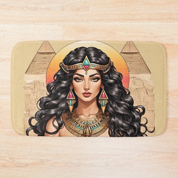 Item preview, Cleopatra Queen of Egypt retro vintage comic design designed and sold by BorgSpareParts.