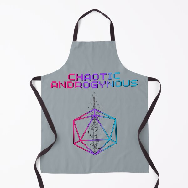 Item preview, Chaotic Androgynous Pride Flag Colors, Androgynous D20, Androgynous D&D designed and sold by Travelslightly.