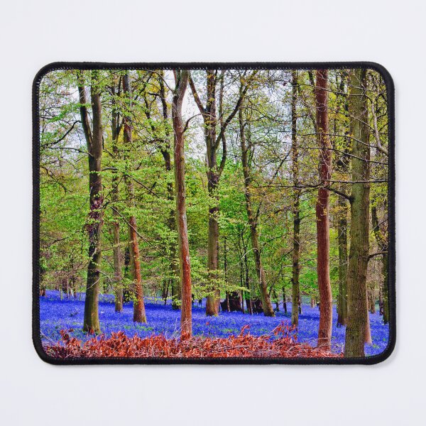 Item preview, Bluebell Woods Greys Court Oxfordshire England designed and sold by AndyEvansPhotos.