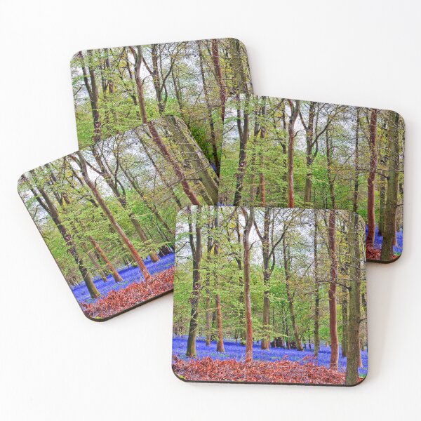 Item preview, Bluebell Woods Greys Court Oxfordshire England designed and sold by AndyEvansPhotos.