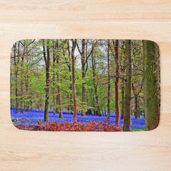 Item preview, Bluebell Woods Greys Court Oxfordshire England designed and sold by AndyEvansPhotos.