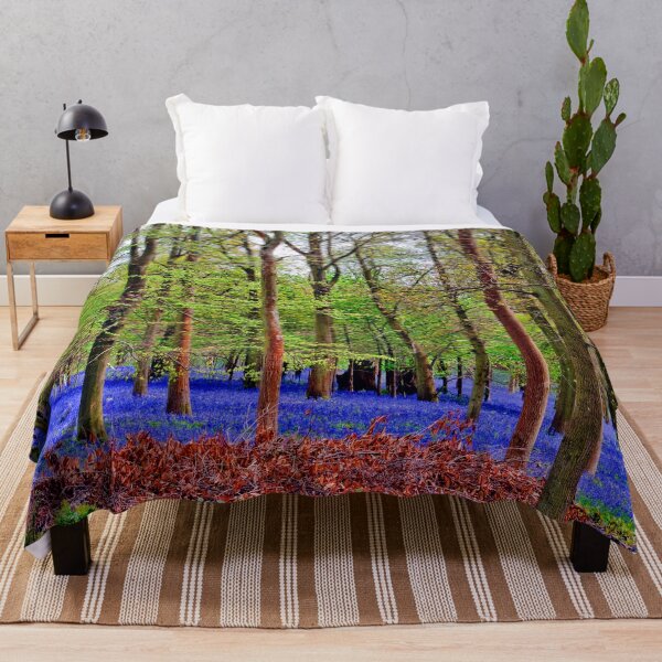 Item preview, Bluebell Woods Greys Court Oxfordshire England designed and sold by AndyEvansPhotos.