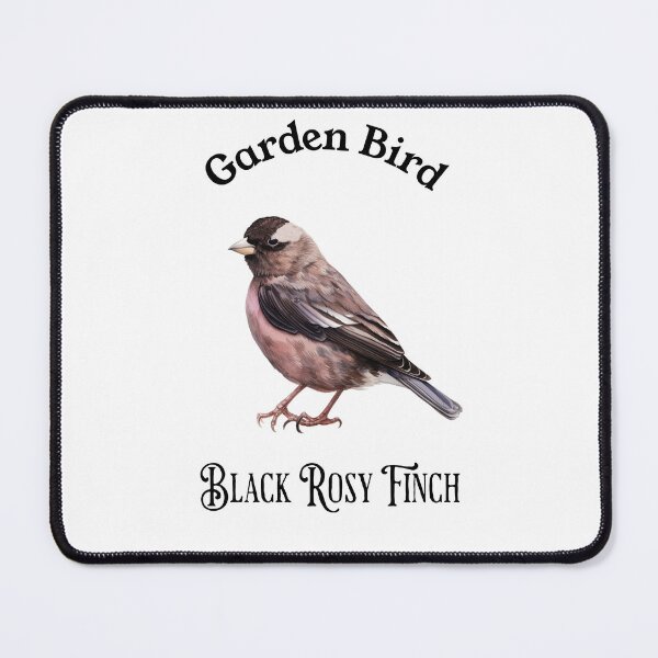 Item preview, Garden Bird Black Rosy Finch designed and sold by DavidBriot.