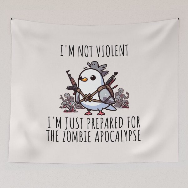 Item preview, Zombie Apocalypse Dove designed and sold by LemuellTrends.