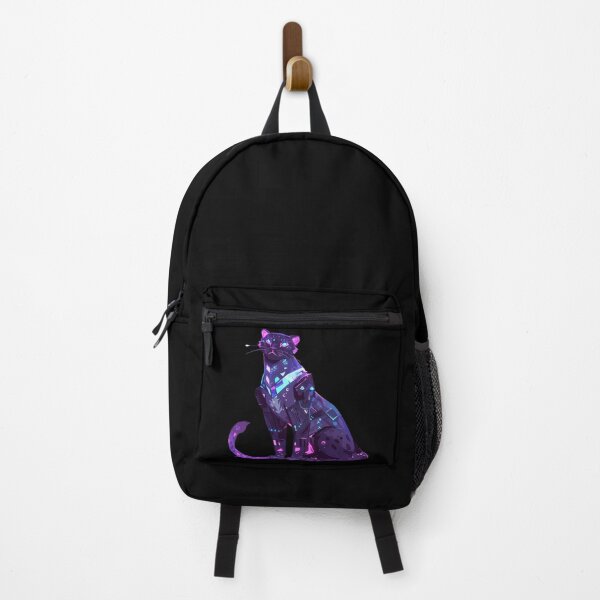 Item preview, Cyber Black Panther // Black Panther // Cool Animal // Cyber Animal // Future Animal Art // Animal Warrior // Animal Cute Art // Gaming Aesthetic stickers designed and sold by SMARTKIT  DESIGNAGENCY.