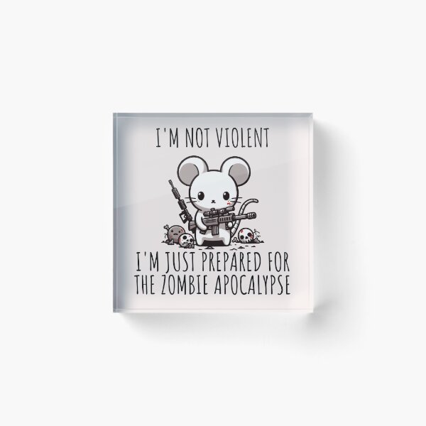 Item preview, Zombie Apocalypse Rat designed and sold by LemuellTrends.