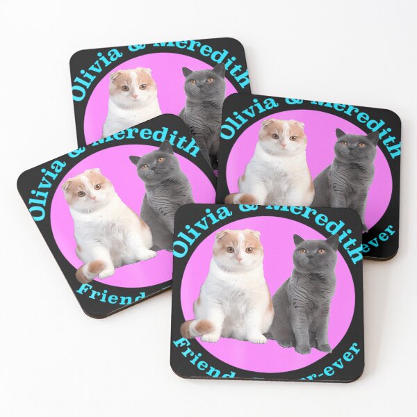 Item preview,  Olivia And Meredith Shirt  Friends Purrr Ever Cat Tee designed and sold by ChristiCarn.