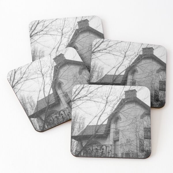 Item preview, Creepy derelict abandoned house, film photography.   designed and sold by BINchickenART.