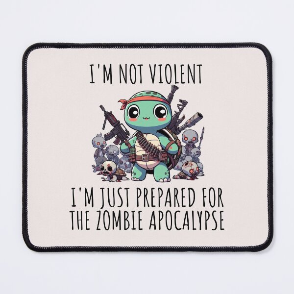 Item preview, Zombie Apocalypse Turtle designed and sold by LemuellTrends.