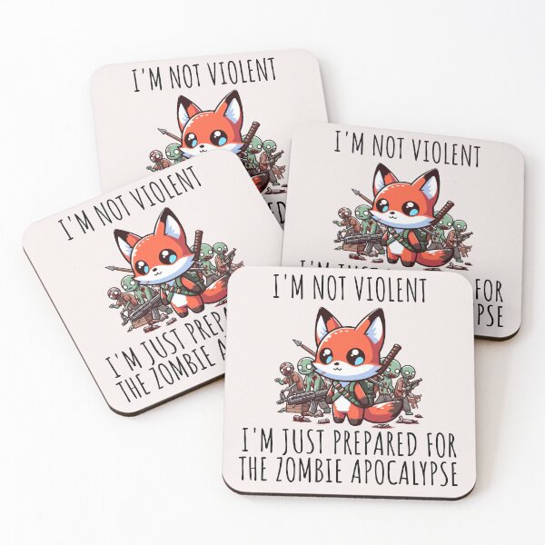 Item preview, Zombie Apocalypse Fox designed and sold by LemuellTrends.