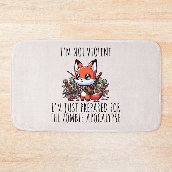 Item preview, Zombie Apocalypse Fox designed and sold by LemuellTrends.