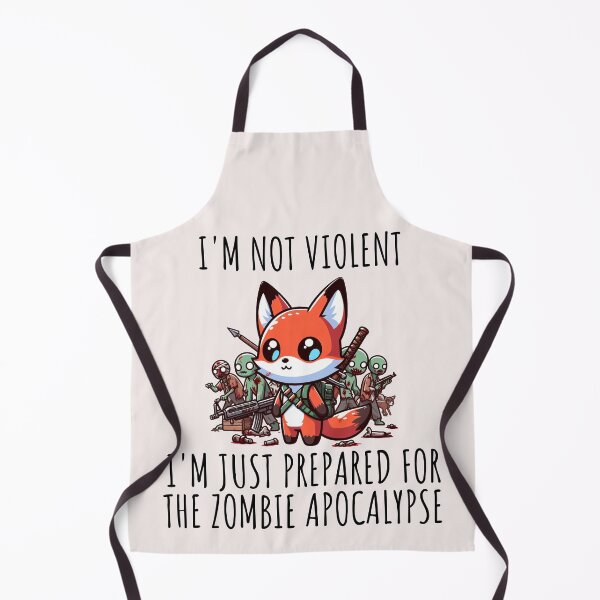 Item preview, Zombie Apocalypse Fox designed and sold by LemuellTrends.