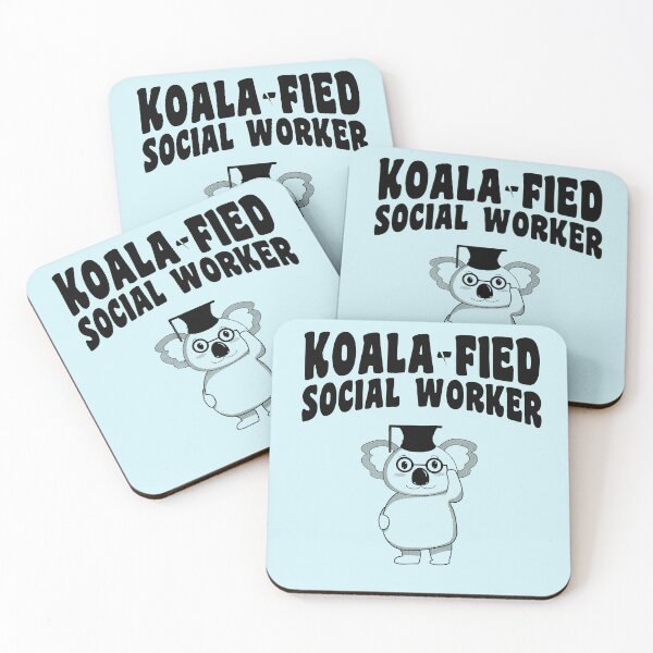 Item preview, Koala-fied Social Worker designed and sold by stressedrodent.